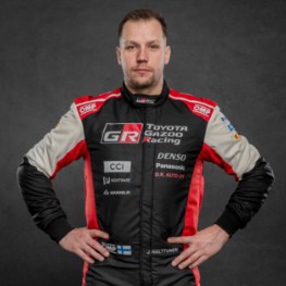 Portrait of co-driver,  Jonne Halttunen